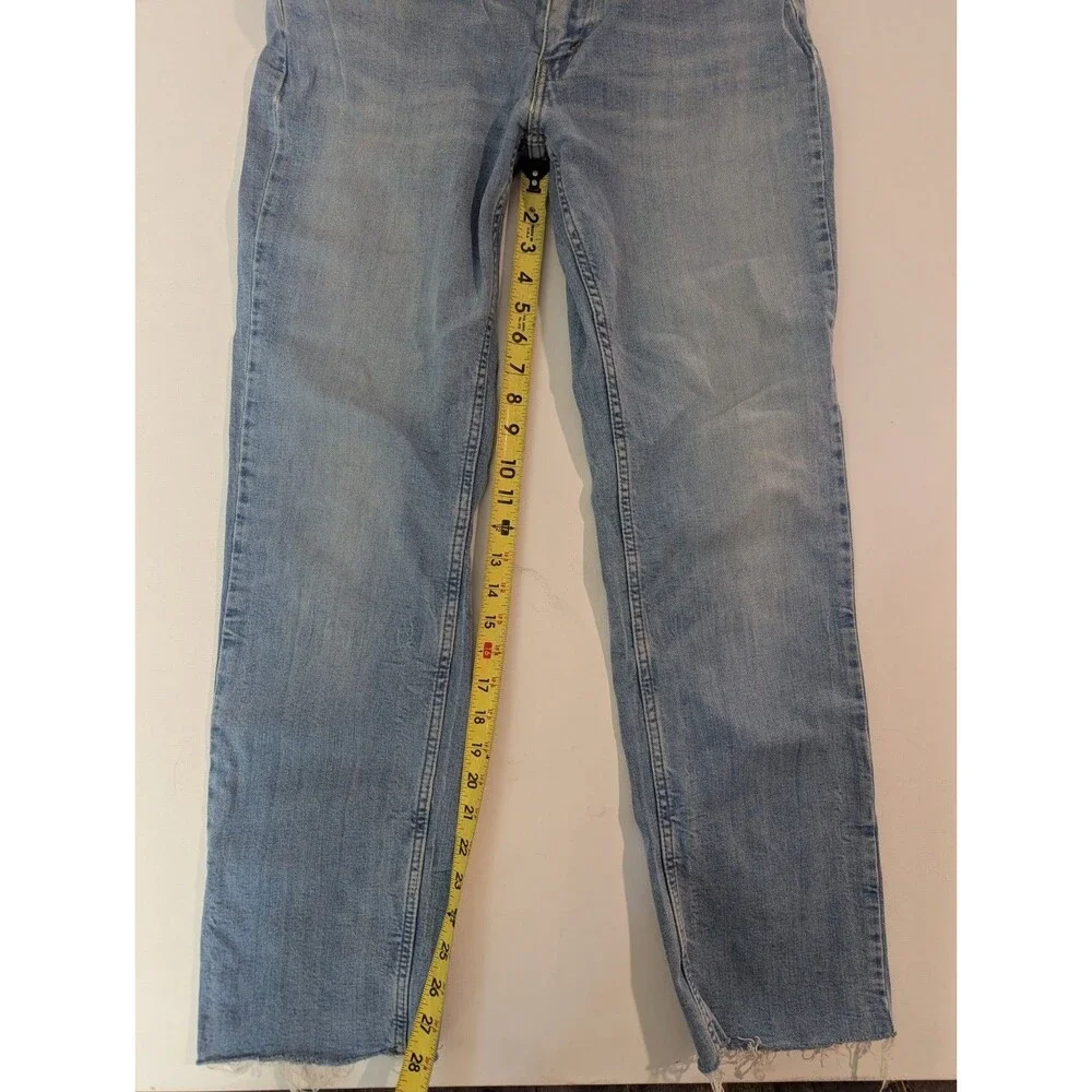 Levis Pants Womens 33x32 Blue‎ 514 Slim Straight Denim Casual Workwear Preppy